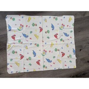 Vintage Medline Dinosaur Hospital Receiving Baby Newborn Blanket 36"x29"